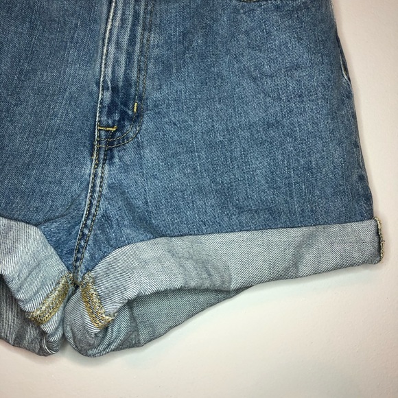 BDG Urban Outfitters Cuffed Mom High Rise Shorts - Picture 6 of 16